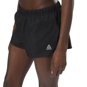 Reebok Running 2-in-1 Kurze Hose Damen - Schwarz - DE 237-JUG